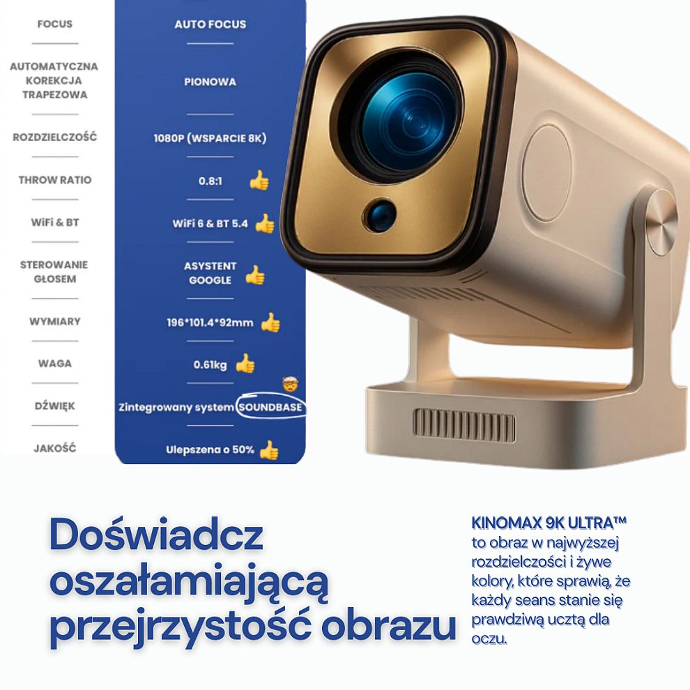 KINOMAX 9K ULTRA™ - KINO W TWOIM DOMU